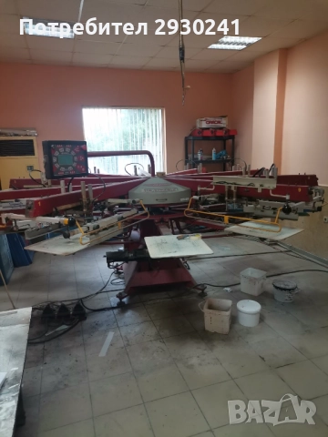 Оборудване за ситопечат