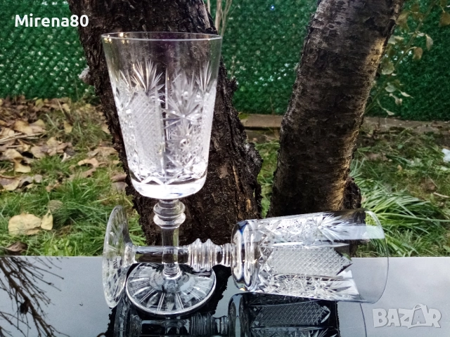 * Ропотамо * - кристален сервиз за вино, снимка 7 - Сервизи - 52959331