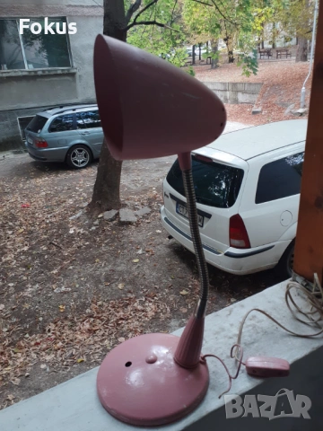 Стара полска настолна лампа, снимка 5 - Антикварни и старинни предмети - 53461013