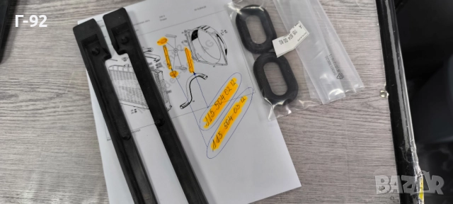 A1155040212+A1155040312**НОВО**MERCEDES-BENZ**ДЪРЖАЧИ ЗА ВОДЕН РАДИАТОР**, снимка 7 - Части - 52009260