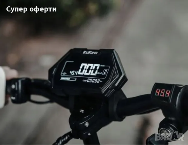 Електрическа тротинетка KuKirin M5 Pro – 1000W, 70 км пробег, 52 км/ч, сгъваема, снимка 2 - Други спортове - 49741067