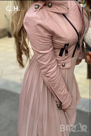 Дамско кожено яке Junona, снимка 4 - Якета - 52434407