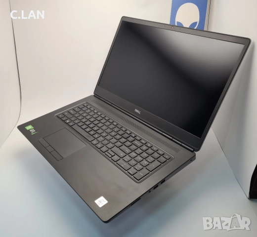 Dell Precision 7750 i7-10785H/32GB/512SSD/RTX A4000-8GB/FHD/Подсветка, снимка 6 - Лаптопи за работа - 52833323