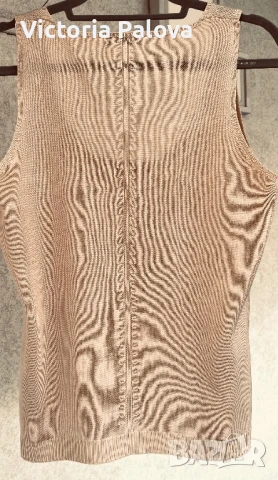 HAUTE COUTURE  модна къща LOEWE лукс копринен топ, снимка 9 - Корсети, бюстиета, топове - 51235025