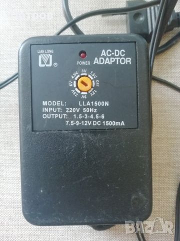 AC/DC адаптер модел LLA1500N, снимка 1 - Кабели и адаптери - 46018154