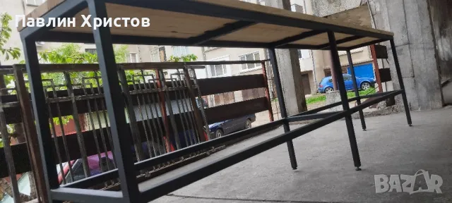 Изработка на различни видове мебел от метал и дърво-стил индустриал, снимка 5 - Декорация за дома - 49911290