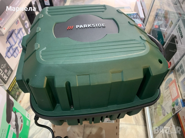 Компресор с Автоматичен Барабан за Прибиране на Маркуча PARKSIDE PKS 1100 A1, снимка 5 - Компресори - 52443377