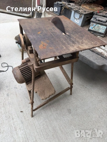 2103 монофазен циркуяляр с точило цена 140 евро  -монофазен 220 волта, 2,2 мотор, наличен диск за ря, снимка 2 - Други инструменти - 53926333