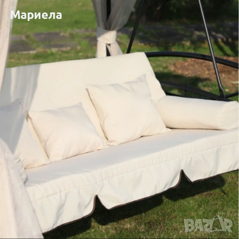 Луксозна градинска шатра с люлка и функция сън за пълен релакс, снимка 3 - Градински мебели, декорация  - 53337577