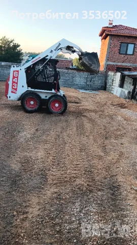 Услуги с бобкат и самосвал до 3.5 тона 