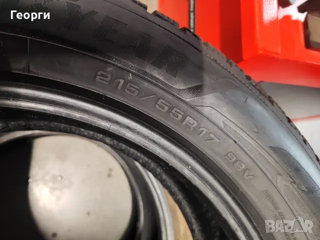 2бр.зимни гуми 215/55/17 Goodyear, снимка 4 - Гуми и джанти - 47679371