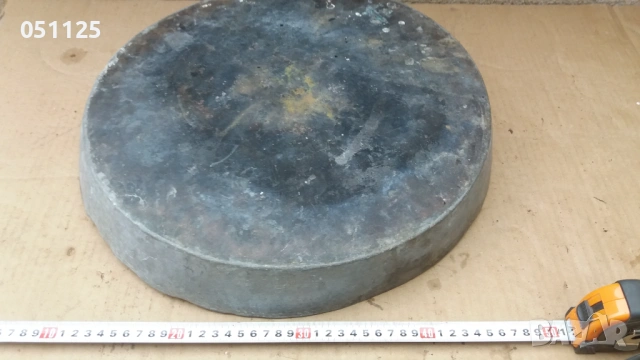 кована възрожденска бакърена тава за погачи , снимка 11 - Антикварни и старинни предмети - 54034112