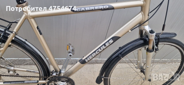 Алуминиев градски велосипед Hercules колело 28", снимка 4 - Велосипеди - 53870560