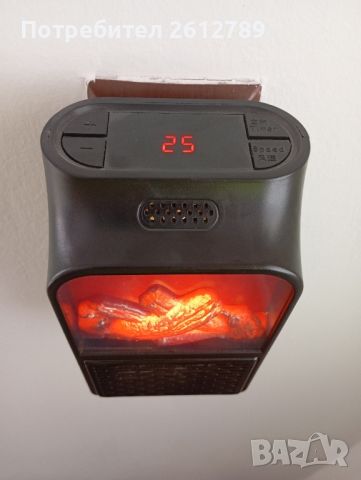 Мини вентилаторна печка, снимка 1 - Отоплителни печки - 45581621