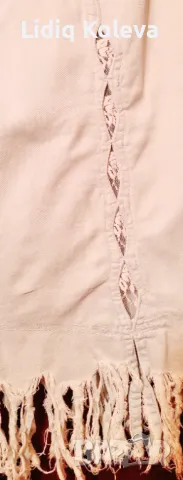 Светла дънкова пола, снимка 4 - Поли - 49853335