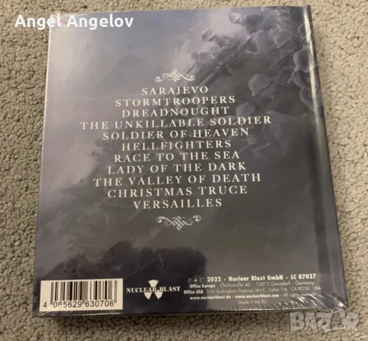 War to End All Wars Limited Digibook History Edition Sabaton CD, 2022 New Sealed, снимка 2 - CD дискове - 47023146