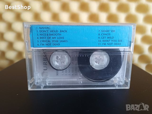 Turbo B - Make way for the maniac, снимка 2 - Аудио касети - 46018796