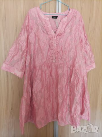 Макси розова рокля, снимка 2 - Рокли - 46281542