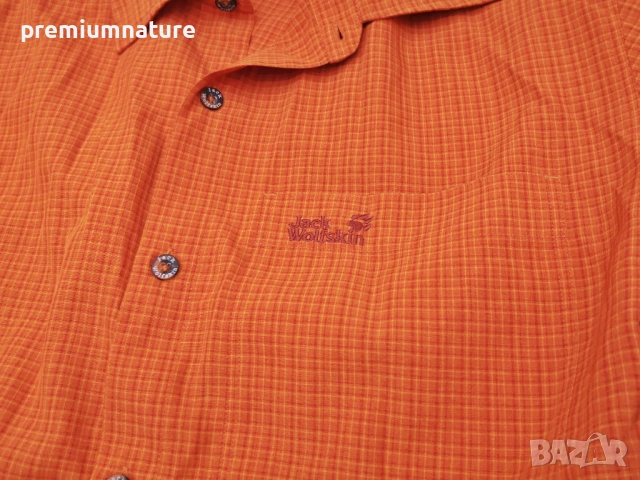 🏕️ ОФЕРТА → Jack Wolfskin / мъжка хибридна трекинг риза ○, снимка 6 - Ризи - 53928818