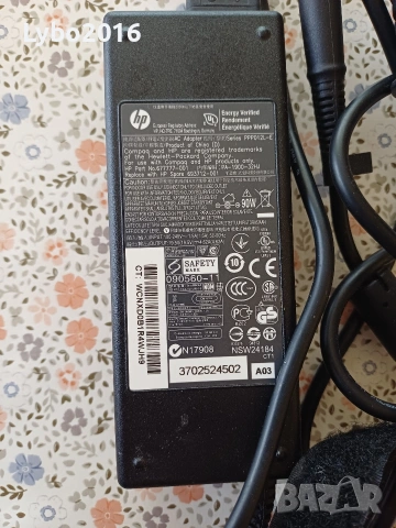 Продавам оригинално зарядно за лаптоп HP., снимка 2 - Лаптоп аксесоари - 53890535