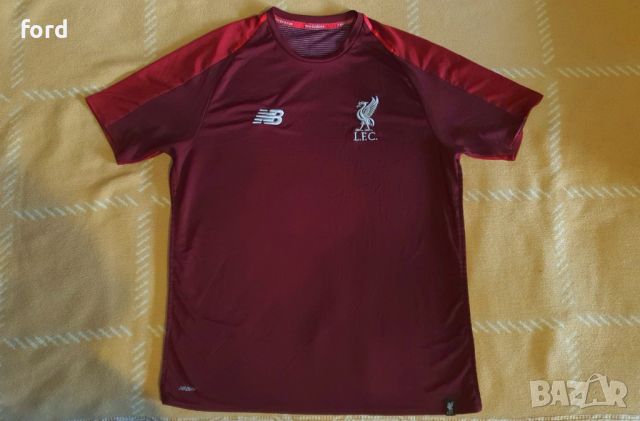 тениска Liverpool New Balance, снимка 1 - Футбол - 46192971