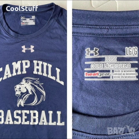 Мъжка Тениска Under Armour Размер L, снимка 3 - Тениски - 54127674