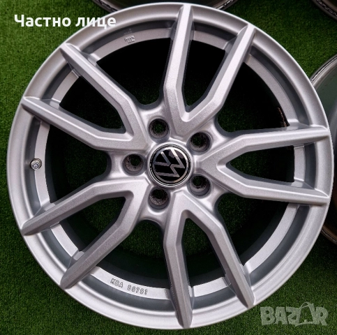 Продавам 4бр 17-ки джанти за Фолксваген Пасат, Тигуан, Шаран, Голф 5,6,7, Туран , снимка 5 - Гуми и джанти - 52482440