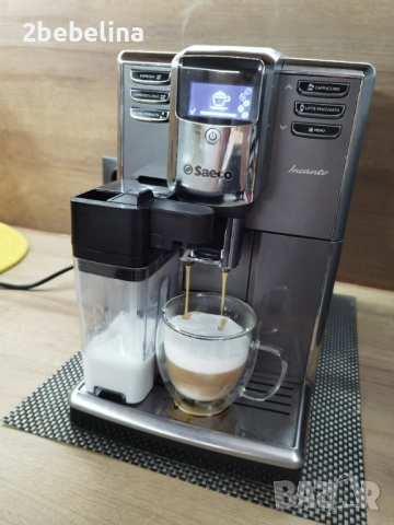 Saeco Inkanto HD - внос , с кана за мляко и консумативи, снимка 10 - Кафемашини - 52339475