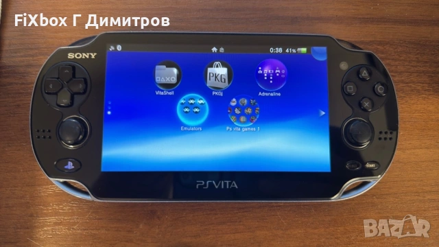 PS Vita Oled 1004 + 64gb CFW Henkaku хак като нова с гаранция , снимка 4 - PlayStation конзоли - 54131809