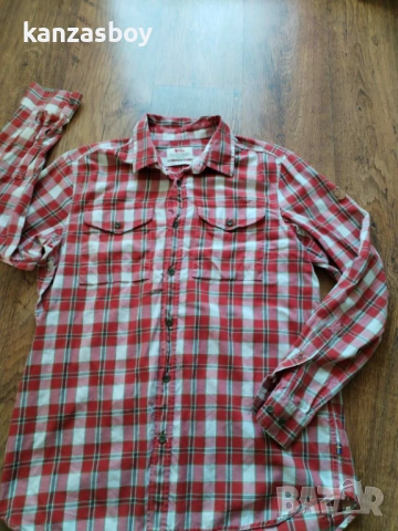 Fjällräven SINGI FLANNEL SHIRT - страхотна мъжка риза М, снимка 6 - Ризи - 54043421