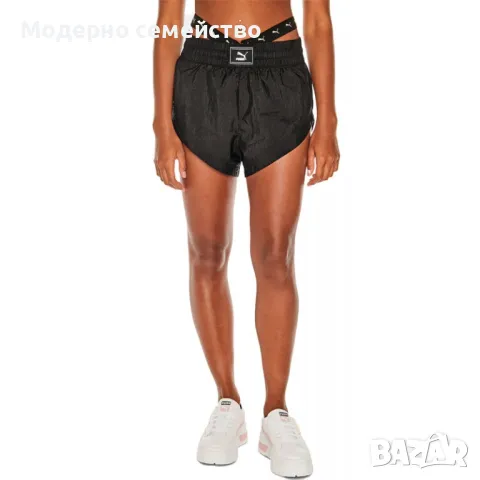 Дамски къси панталони PUMA Dare To Woven Shorts Black, снимка 1 - Къси панталони и бермуди - 46891479