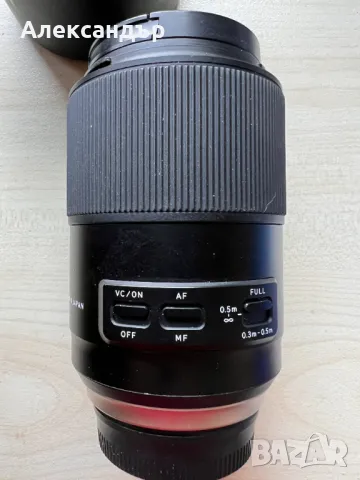 Обектив Tamron SP 90mm f/2.8 Di Macro VC USD Nikon F, снимка 2 - Обективи и филтри - 46936729