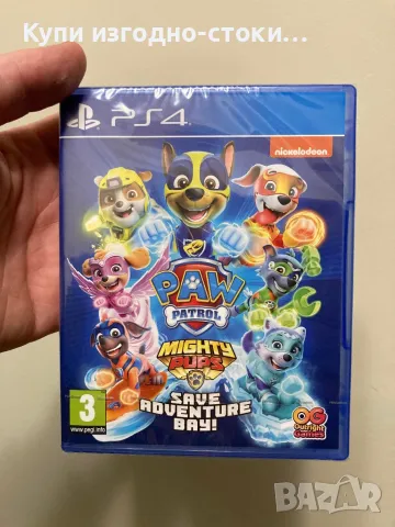 Paw Patrol Mighty Pups PS4, снимка 1 - Игри за PlayStation - 48095008