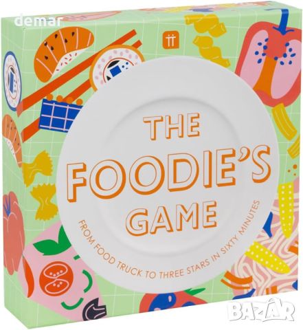 Talking Tables The Foodies Game - Настолна игра на тема храна за двойки, семейства, приятели, снимка 1 - Настолни игри - 46365689