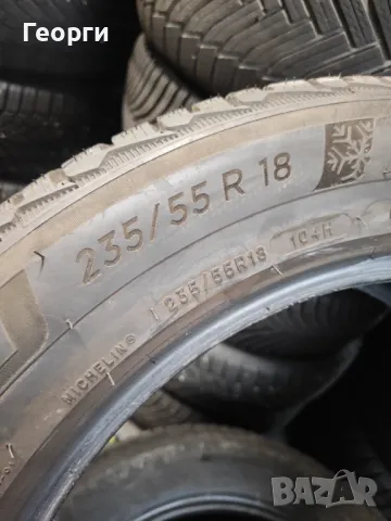 4бр.зимни гуми 235/55/18 Michelin, снимка 5 - Гуми и джанти - 48661538