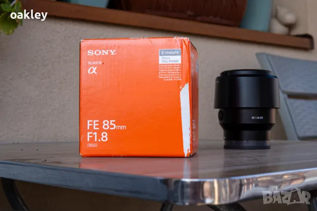 Обектив Sony FE 85mm f/1.8, снимка 1 - Обективи и филтри - 47099461