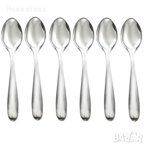 Комплект лъжици за кафе, 6 броя, снимка 1