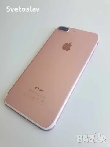 Продавам iPhone 7 plus, rose gold, 100% батерия, без забележки, снимка 3 - Apple iPhone - 46835800