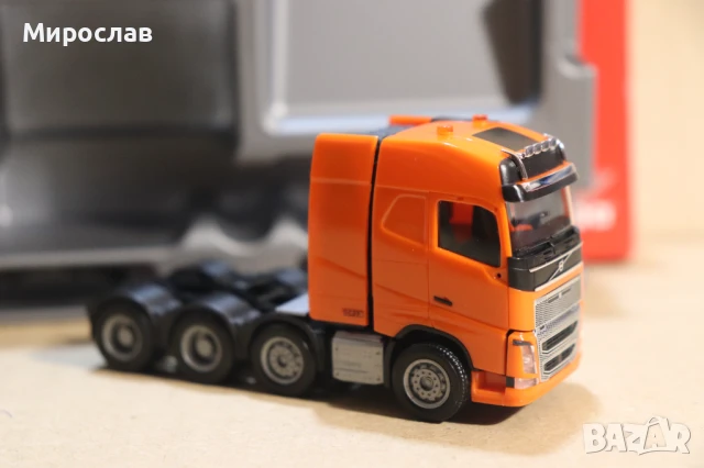 HERPA H0 1/87 VOLVO ВЛЕКАЧ КАМИОН ТИР МОДЕЛ ТЕЖКОТОВАРЕН ТРАНСПОРТ, снимка 5 - Колекции - 50909865