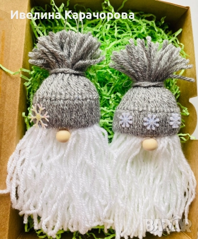 Коледни гномчета , снимка 11 - Декорация за дома - 52488520