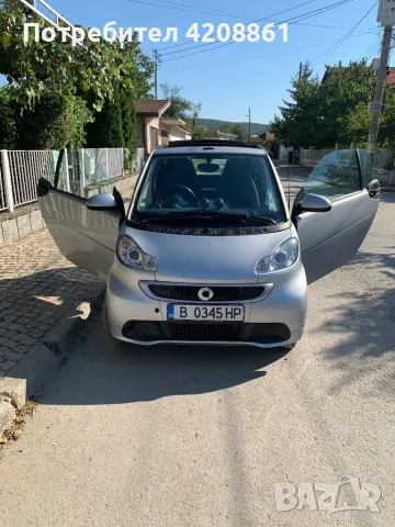 Smart Fortwo Кабрио, снимка 11 - Автомобили и джипове - 46983383