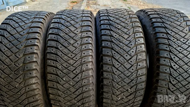 9мм 215/55/17 зимни гуми Goodyear UltraGrip Arctic 2, снимка 2 - Гуми и джанти - 47535292