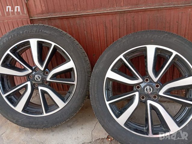 19" Продавам оригинални лети джанти на Nissan 19", снимка 2 - Гуми и джанти - 45809027