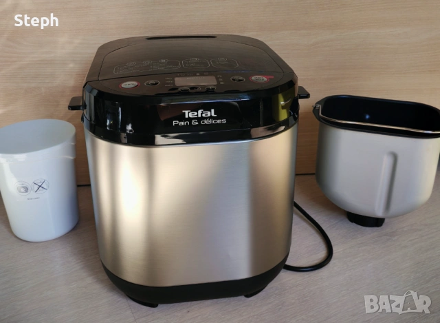 Хлебопекарна Tefal PAIN ET DELICE PF240E38, снимка 6 - Хлебопекарни - 53904779