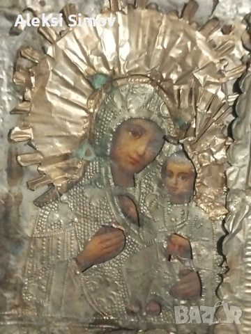 продава се стара икона, снимка 3 - Антикварни и старинни предмети - 53050778