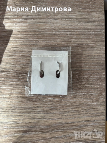 Обеци розови сърца, снимка 3 - Обеци - 52892287