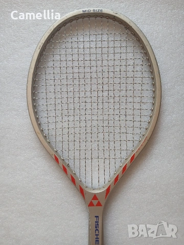 Ретро тенис ракета Fischer, снимка 2 - Тенис - 53884841