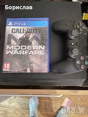 PS4+call off duty modern warfare, снимка 2 - PlayStation конзоли - 49607093