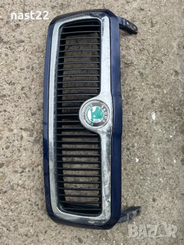 Решетка за Шкода Октавия 1 фейслифт след 2002 год, снимка 2 - Части - 49908888