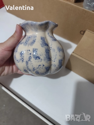 Керамична ваза ръчна изработка , снимка 3 - Вази - 51618659